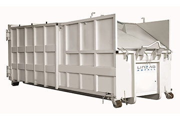 Press-Container für den LINZ AG ABFALL Containerverleih