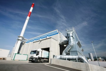 Außenansicht Reststoffaufbereitungsanlage von LINZ AG ABFALL