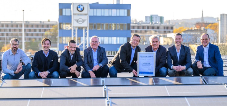 PV-Anlage für BMW-Höglinger Denzel Linz