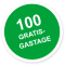 Badge mit der Aufschrift: 100 Gratisgastage