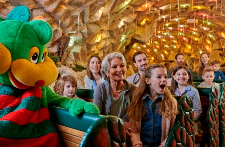 Eine Fahrt mit Lenzibald ist das Highlight jedes Kinderfestes.