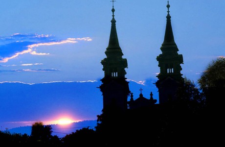 View at the Pöstlingbergkirche