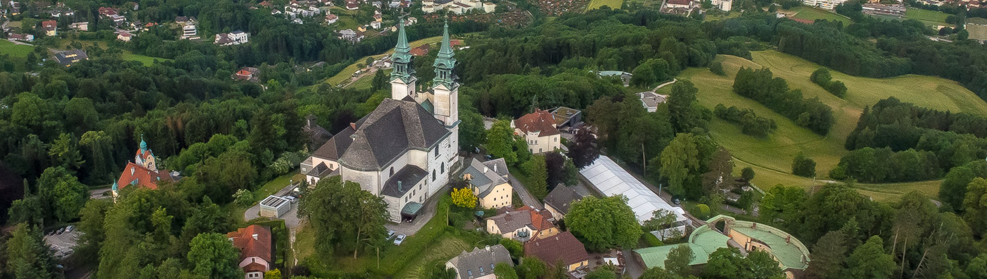 Vogelperspektive vom Pöstlingberg.