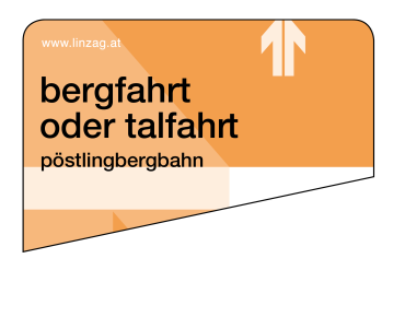 Berg- oder-Talfahrtticket der Poestlingbergbahn