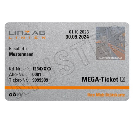 Mega Ticket Jahreskarte