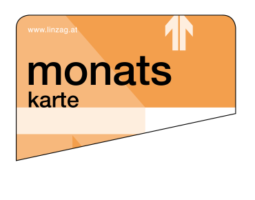 Das Monats-Ticket der LINZ AG LINIEN