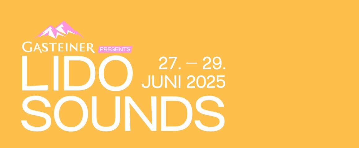 Ankünder für das LIDO SOUNDS 2025.