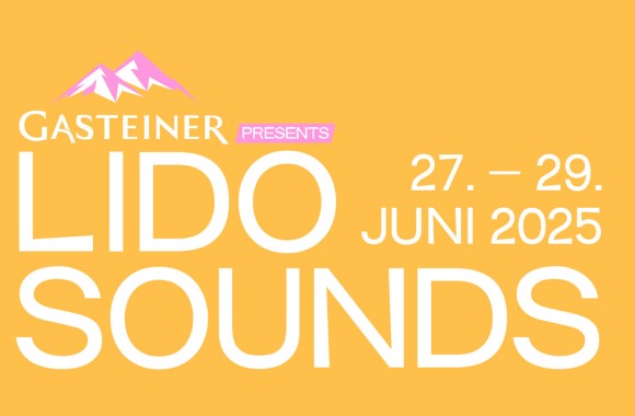 Ankünder für das LIDO SOUNDS 2025.