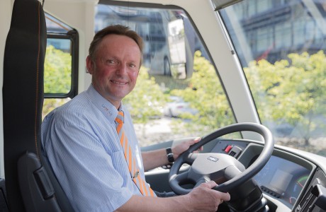 Busfahrer bei den LINZ AG LINIEN