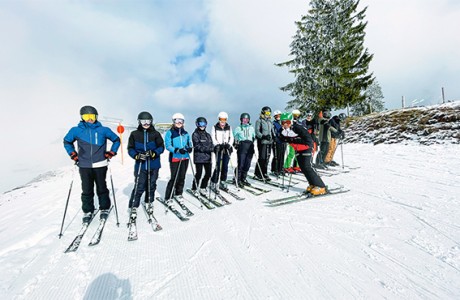 Auch im Winter ist für gemeinsame Abwechslung und Spaß gesorgt!