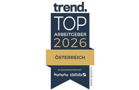 Bester Arbeitgeber 2026 (trend Magazin, Statista)