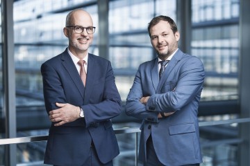 Johannes Zimmerberger und Jörg Mittendorfer, Geschäftsführer LINZ NETZ GmbH