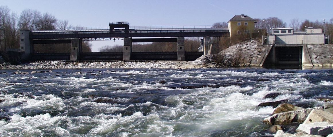 Wasserkraftwerk Traunwehr