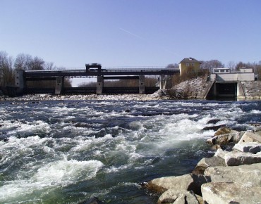 Wasserkraftwerk Traunwehr