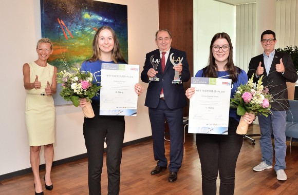 DI Erich Haider mit Frau Kuks, Herrn Gottermeier, Frau Gutenbrunner und Schröger
