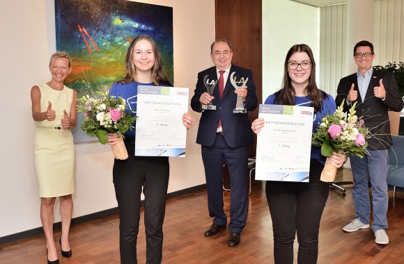 DI Erich Haider mit Frau Kuks, Herrn Gottermeier, Frau Gutenbrunner und Schröger