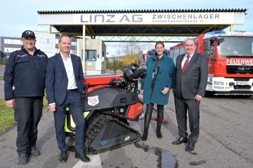 Löschroboter LINZ AG-Betriebsfeuerwehr