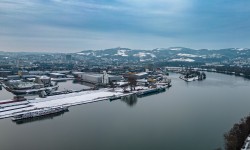 Winterbild Linz