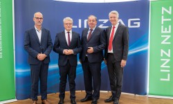 Pressekonferenz Photovoltaik-Projekte LINZ AG und Netzstärkung LINZ NETZ GmbH