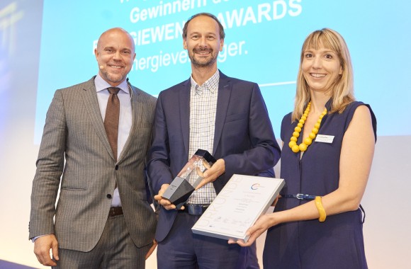 DI Andreas Reinhardt bei der Preisverleihung in München.