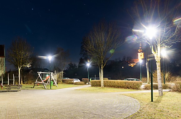 LED-Straßenbeleuchtung Region Eferding