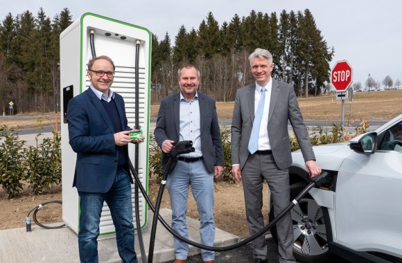 Eröffnung Ladestation Bad Leonfelden