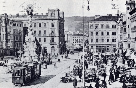 Historische Straßenbahn 1897