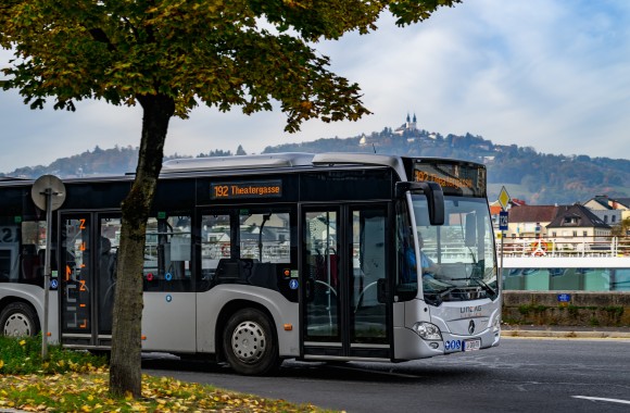 Bus am Pöstlingberg