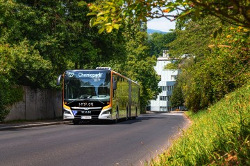 Hybridelektrobus LINZ AG LINIEN