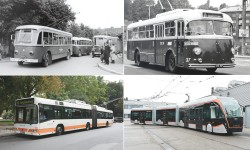 Die Linzer Obusse im Wandel der Zeit.