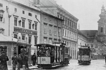 Straßenbahn vor 120 Jahren