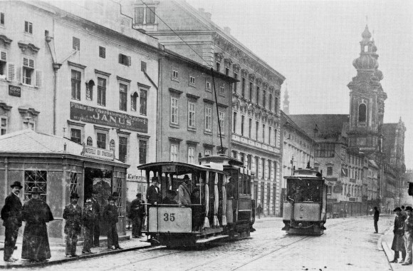 Straßenbahn vor 120 Jahren