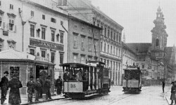 Straßenbahn vor 120 Jahren