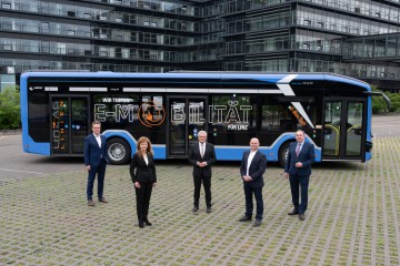 E-Bus-Test in Linz