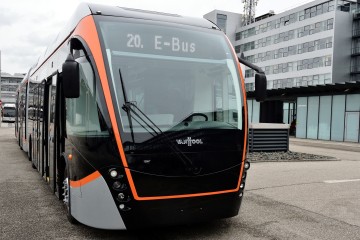 Der neue vollelektrische Oberleitungsbus der LINZ AG LINIEN.