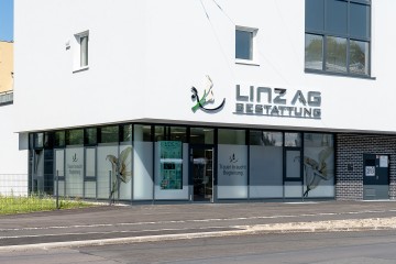 Das neue Aufnahmebüro der LINZ AG BESTATTUNG in Kleinmünchen.