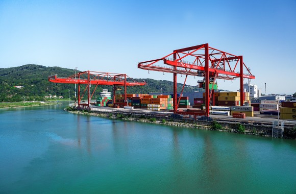 Containerterminal Linzer Hafen