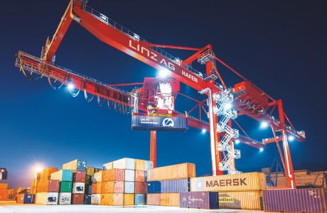 Ausbau des Containerterminals