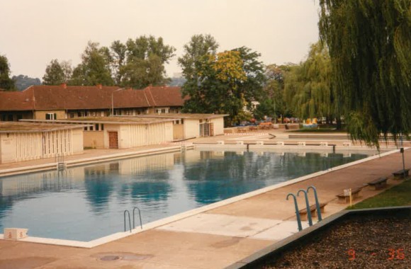Freibad Hummelhof im Jahr 1991