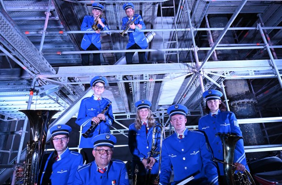 Musikanten im LINZ AG Faulturm