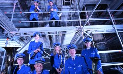 Musikanten im LINZ AG Faulturm