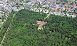 Wasserwerk Scharlinz Vogelperspektive