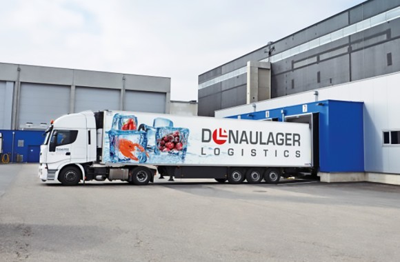 LKW der Donaulager Logistics