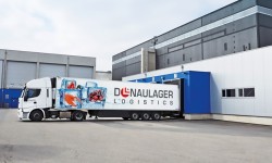 LKW der Donaulager Logistics