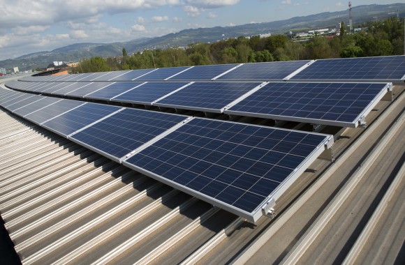 Photovoltaik Anlage Anlage in der Ing Stern Straße