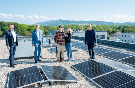 PV-Gemeinschaftsanlage im Wohnpark Linz-Süd (Pichling) 