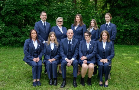 Gruppenfoto des Aufnamedienstes von Linz AG Bestattung