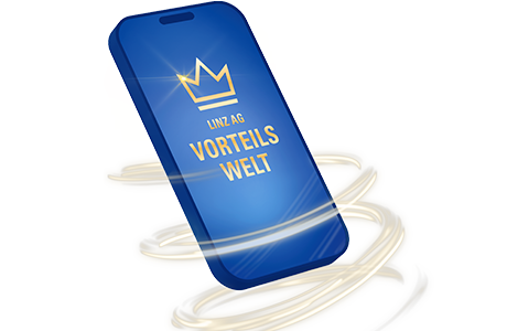 Smartphone mit Spirale (links)